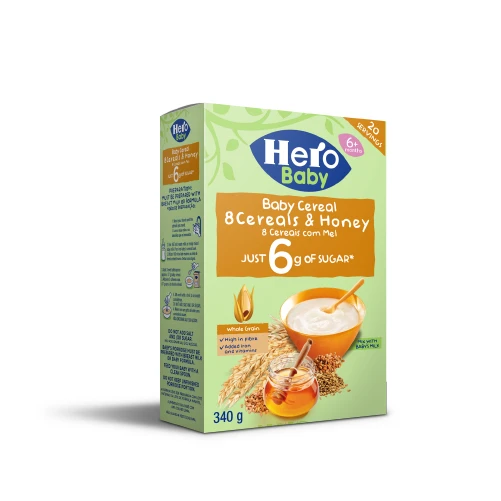 Hero Baby Farinha 8 Cerea...