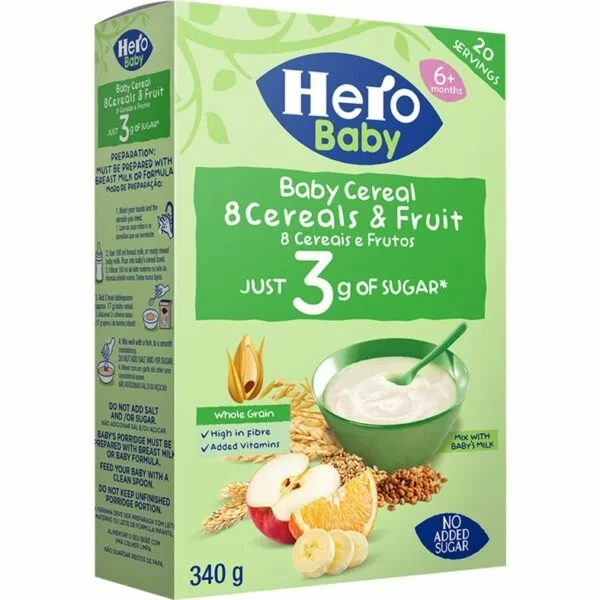 Cereais Hero Baby 340G Mi...